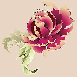 印花矢量圖 T恤圖案 植物 花朵 色彩 免費素材