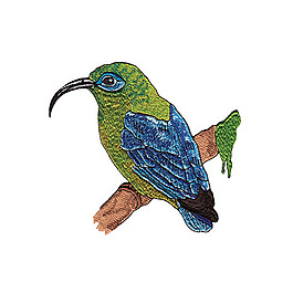 繡花 動(dòng)物 鳥(niǎo) 免費(fèi)素材