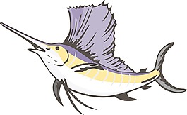 旗魚魚跳復(fù)古