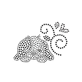 燙鉆 動物 狗 免費素材