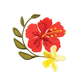 繡花 植物 花朵 免費(fèi)素材