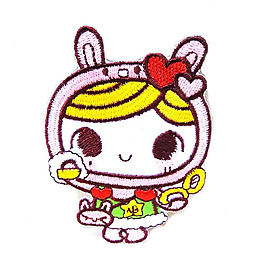 貼布 人物 女孩 免費素材