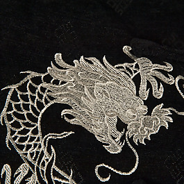 繡花 動物 龍 免費素材