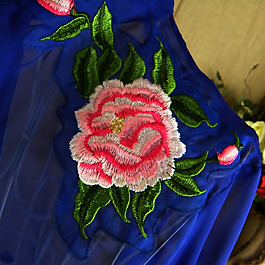 繡花 植物 花朵 免費素材