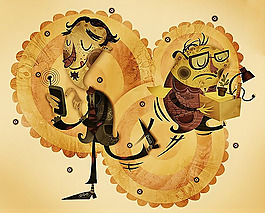 位圖 插畫 時尚插畫 人物插畫 插畫師 免費素材