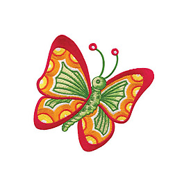 繡花 動(dòng)物 昆蟲(chóng) 蝴蝶 免費(fèi)素材