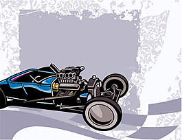 賽車(chē)矢量素材