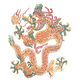 燙鉆 動(dòng)物 龍 免費(fèi)素材