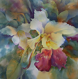 位圖 植物 寫意花卉 花朵 免費素材