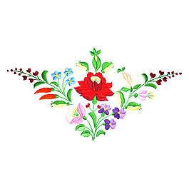 繡花 植物 花朵 免費(fèi)素材