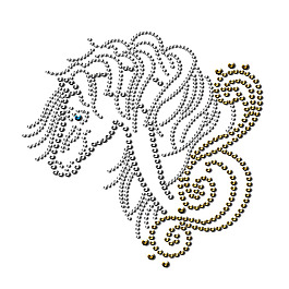 燙鉆 動(dòng)物 馬 免費(fèi)素材