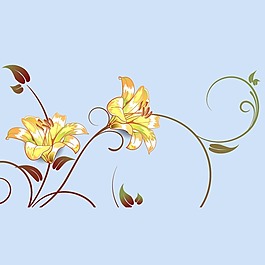 印花矢量圖 T恤圖案 植物 花朵 色彩 免費素材