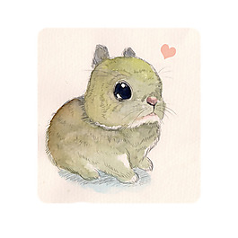 位圖 插畫 動物插畫 可愛卡通 動物 免費素材