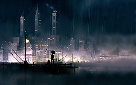 位圖 插畫 時尚插畫 風(fēng)景插畫 藝術(shù)效果 免費素材