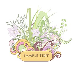 機架與花的摘要說明