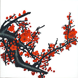 位图 绣花 平针绣 风景 中国风 免费素材