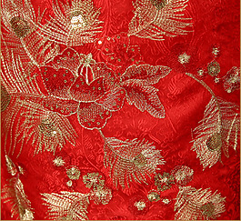 繡花 植物 花朵 實(shí)物細(xì)節(jié) 免費(fèi)素材