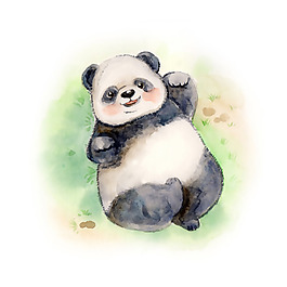 位圖 插畫 動物插畫 可愛卡通 動物 免費素材