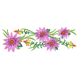 繡花 植物 花朵 免費(fèi)素材