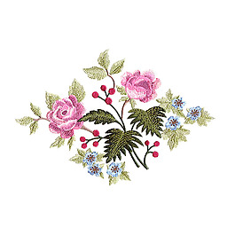 繡花 植物 花朵 免費(fèi)素材