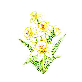 繡花 植物 花朵 高清 免費素材