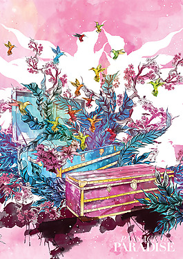 位圖 插畫 時尚插畫 插畫師 Daryl 免費(fèi)素材