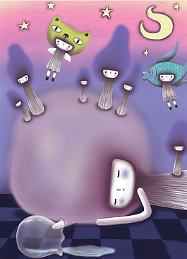 位圖 插畫 時尚插畫 卡通插畫 插畫師 免費(fèi)素材
