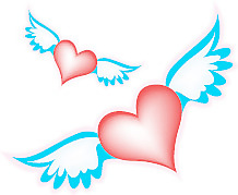情人节Love心矢量图24