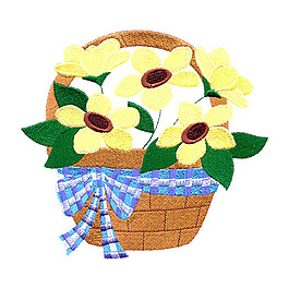 繡花 植物 花朵 生活元素 免費(fèi)素材