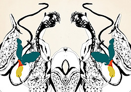 位圖 插畫 時尚插畫 插畫師 Christina 免費(fèi)素材