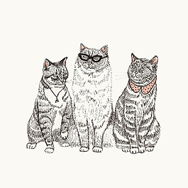 位圖 插畫 時尚插畫 動物插畫 免費素材