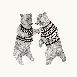 位圖 插畫 時尚插畫 動物插畫 插畫師 免費素材