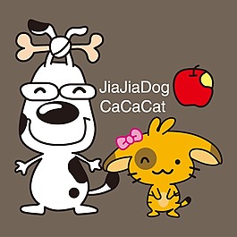 印花矢量圖 T恤圖案 圖文結(jié)合 可愛卡通 動物 免費素材