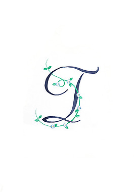 繡花 文字 英文 字母 免費素材