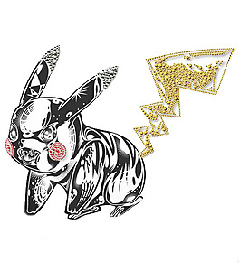燙鉆 卡通形象 動(dòng)物 皮卡丘 數(shù)碼寶貝 免費(fèi)素材