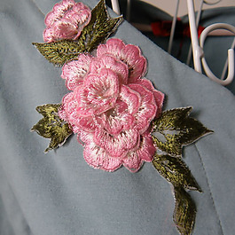 繡花 植物 花朵 免費素材
