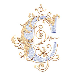 繡花 花紋 植物花紋 文字 免費(fèi)素材