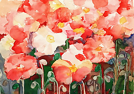 位圖 植物 寫(xiě)意花卉 花朵 免費(fèi)素材