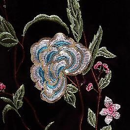 繡花 植物 花朵 免費素材
