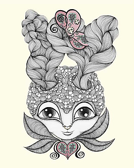 位圖 插畫 時(shí)尚插畫 人物插畫 插畫師 免費(fèi)素材