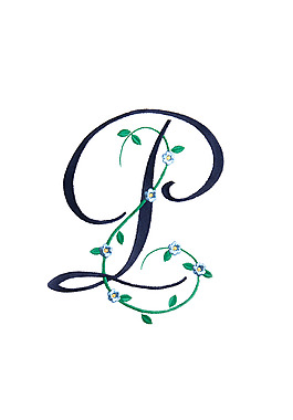 繡花 花紋 植物花紋 文字 免費(fèi)素材