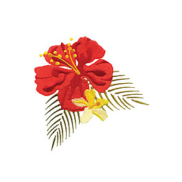 繡花 植物 花朵 免費(fèi)素材