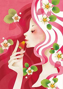 位圖 插畫 時(shí)尚插畫 插畫師 morori 免費(fèi)素材