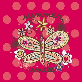 印花矢量圖 T恤圖案 圖文結(jié)合 卡通動(dòng)物 動(dòng)物 免費(fèi)素材