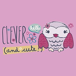 印花矢量圖 T恤圖案 圖文結合 貼布 動物 免費素材