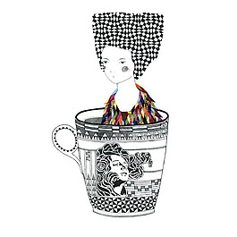 位圖 插畫 時尚插畫 人物插畫 藝術效果 免費素材