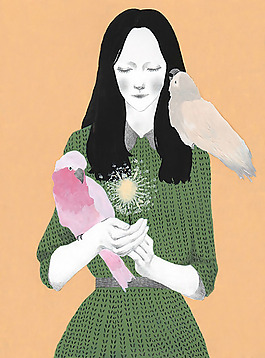 位圖 插畫 時尚插畫 人物插畫 插畫師 免費素材