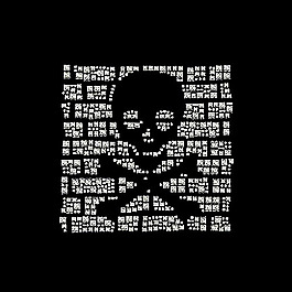 燙鉆 人物 骷髏頭 靈異 靈異圖案 免費(fèi)素材