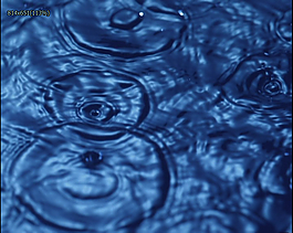 雨滴水波效果視頻素材
