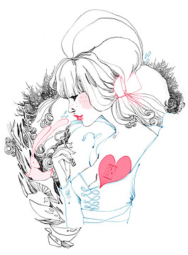 位圖 插畫 時尚插畫 人物插畫 插畫師 免費素材